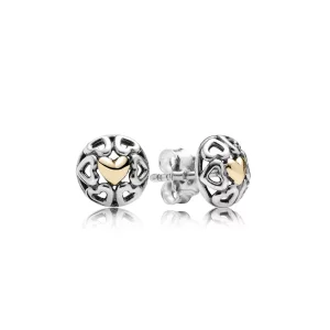 PANDORA - Mon grand amour - 290557 - Boucles d’oreilles (image pour) PANDORA - Mon grand amour - 290557 - Boucles d’oreilles