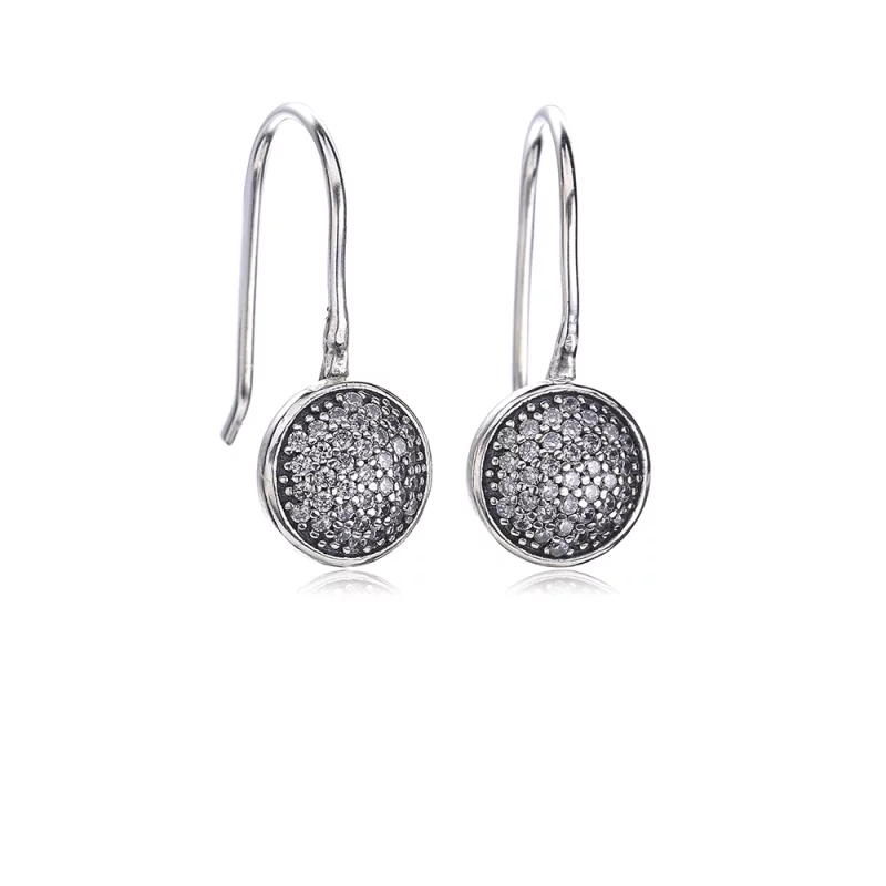 (image pour) PANDORA - Pendants d'Oreilles Gouttelettes et gouttes éblouissantes - 290734CZ
