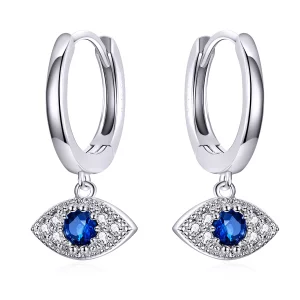 (image pour) Pendants d'Oreilles Style PANDORA yeux chanceux - BSE274