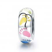 Charm espaceur Style PANDORA Petits pieds - SCC752