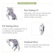 Charm Pendant Style PANDORA Licorne - SCC996