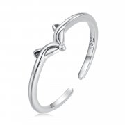 Bague ouverte style Pandora renard - SCR868