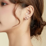 Clous d'Oreilles Style PANDORA Ligne simple - SCE986