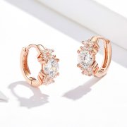 Créoles Style PANDORA Éclat romantique - SCE485-C