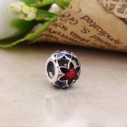 PANDORA - Charm Feuille Vert - PD0044-1