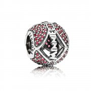 PANDORA - Charm Minnie Mouse "L'arc étincelant de Minnie" Violet - 7501055880562P