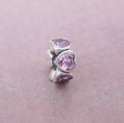 PANDORA - CœURS éTINCELANTS ROSES - 791252CZS