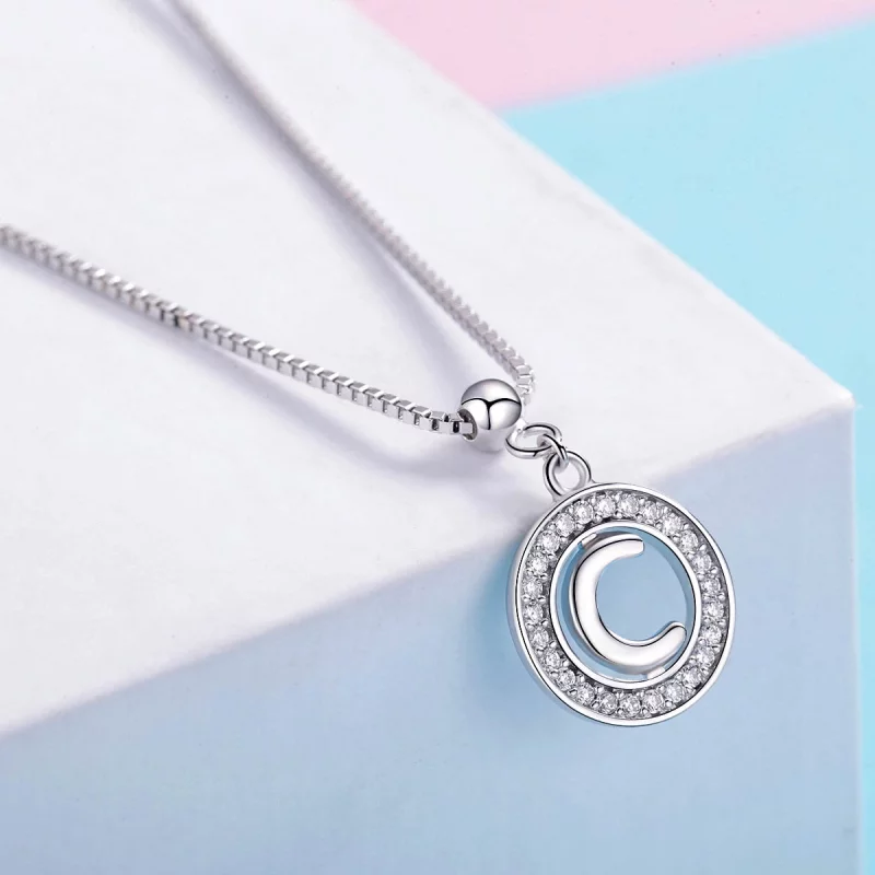 (image pour) Pandora Style Me Wish Letter-C Dangle - BSP001-C - Afficher 4