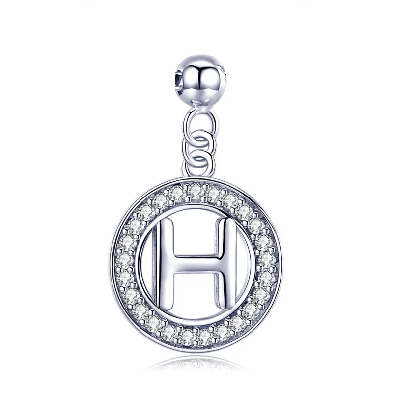 (image pour) Pandora Style Me Wish Letter-H Dangle - BSP001-H