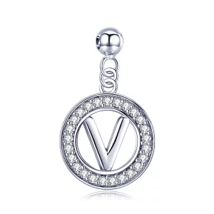 (image pour) Pandora Style Me Wish Letter-V Dangle - BSP001-V