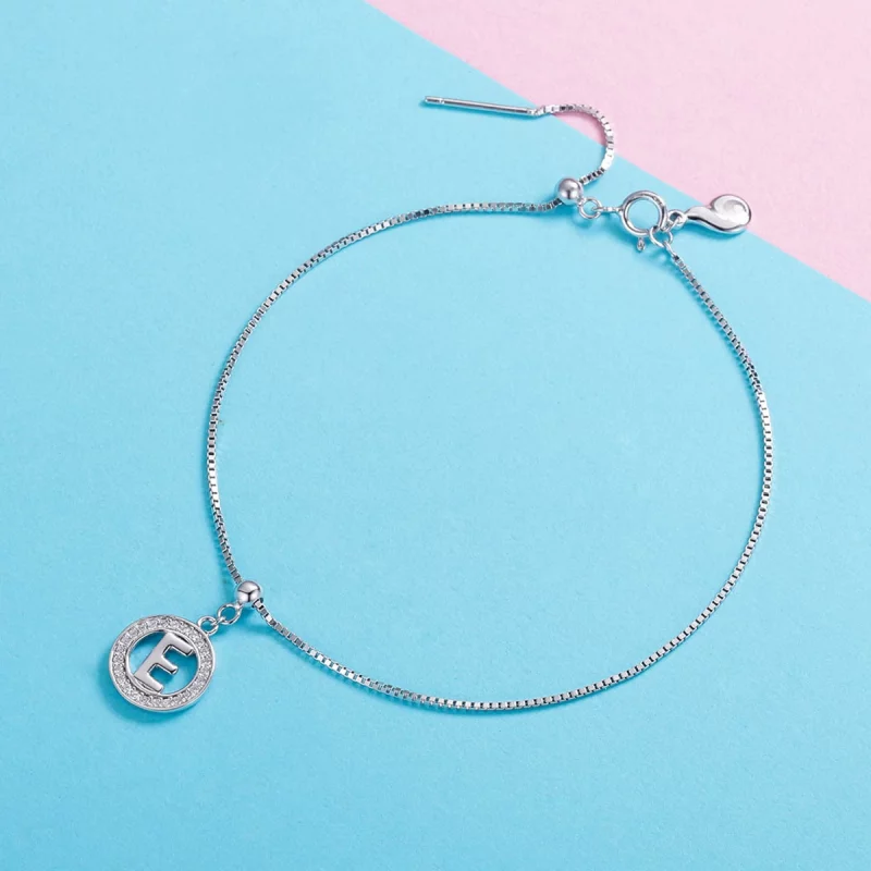 (image pour) Pendentif Pandora Style Me Wish Letter-E Dangle - BSP001-E - Afficher 2