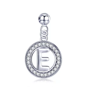(image pour) Pendentif Pandora Style Me Wish Letter-E Dangle - BSP001-E