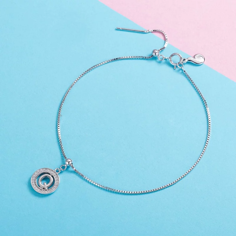 (image pour) Pendentif Pandora Style Me Wish Letter-Q Dangle - BSP001-Q - Afficher 2