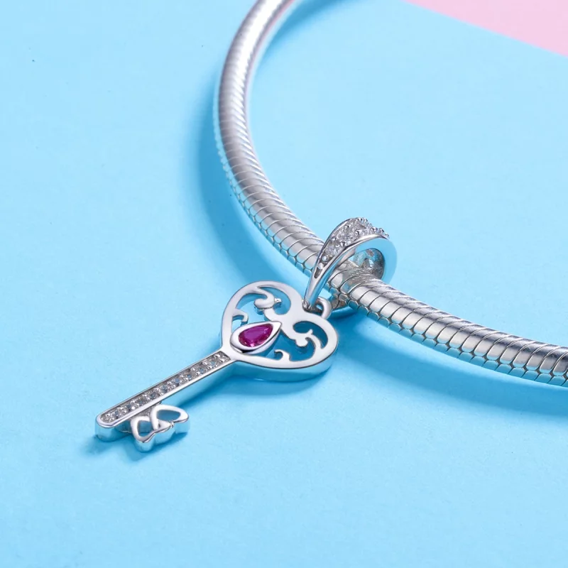 (image pour) Bracelet Jonc Style PANDORA La clé du bonheur - SCC791 - Afficher 3