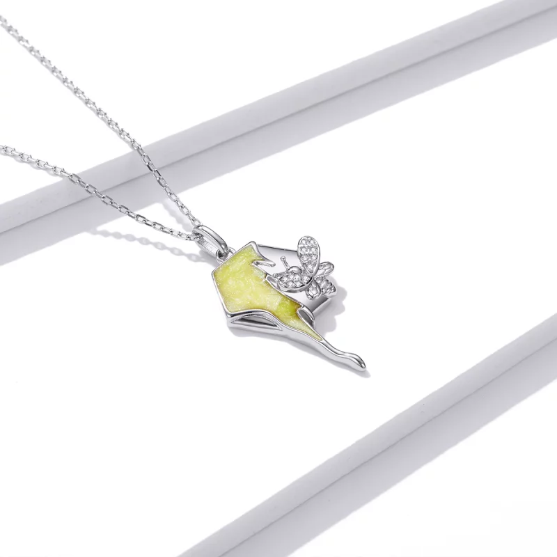 (image pour) Collier brillant style Pandora avec motif de ruche - BSN213 - Afficher 3
