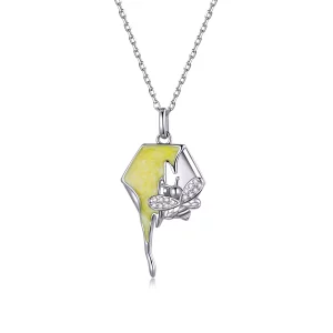 Collier brillant style Pandora avec motif de ruche - BSN213 (image pour) Collier brillant style Pandora avec motif de ruche - BSN213
