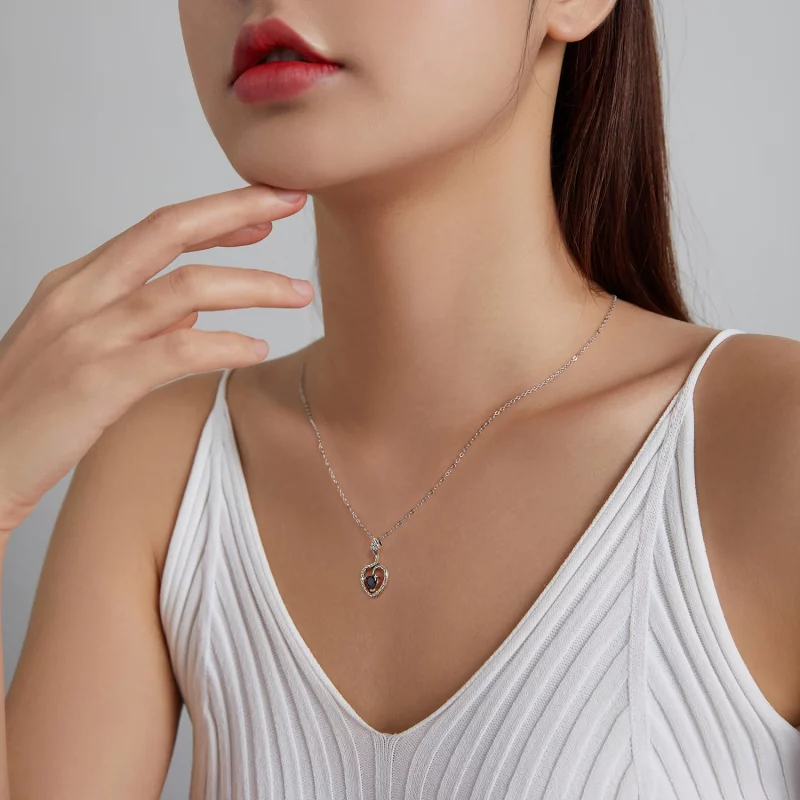 (image pour) Collier créatif style Pandora en forme de serpent - BSN233 - Afficher 8
