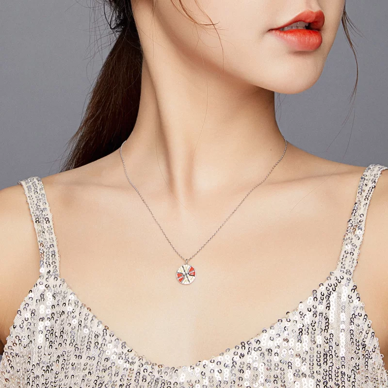 (image pour) Collier de basketball dynamique de style Pandora - BSN203 - Afficher 9