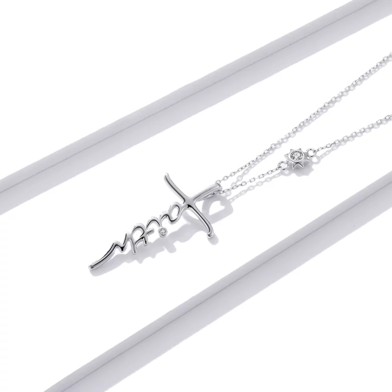 (image pour) Collier de style Pandora Foi de la Croix - BSN231 - Afficher 2