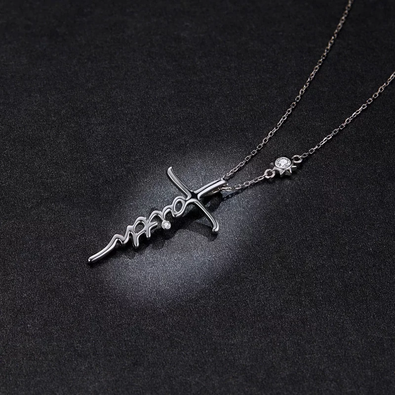 (image pour) Collier de style Pandora Foi de la Croix - BSN231 - Afficher 6