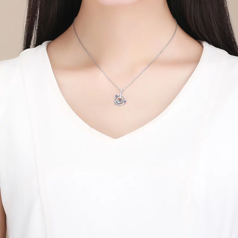 (image pour) Collier à la mode Pandora avec trace de météore - BSN041 - Afficher 7
