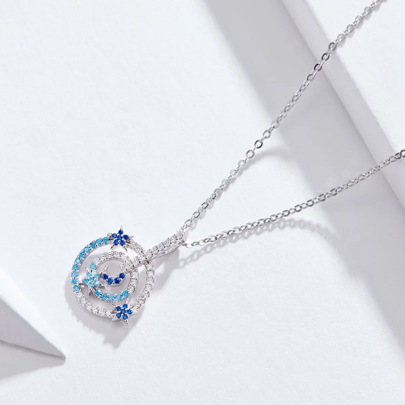 (image pour) Collier à la mode Pandora avec trace de météore - BSN041 - Afficher 8