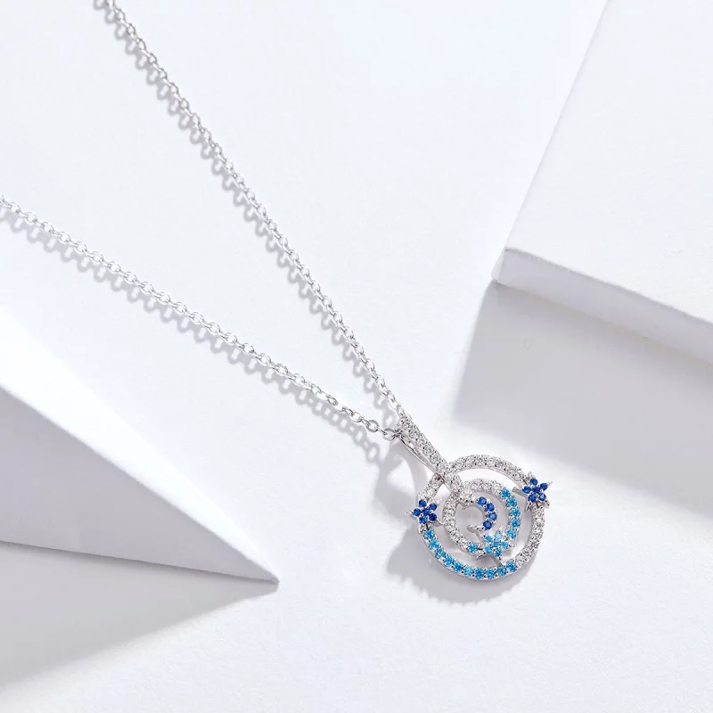 (image pour) Collier à la mode Pandora avec trace de météore - BSN041 - Afficher 9