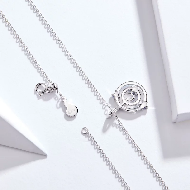 (image pour) Collier à la mode Pandora avec trace de météore - BSN041 - Afficher 10