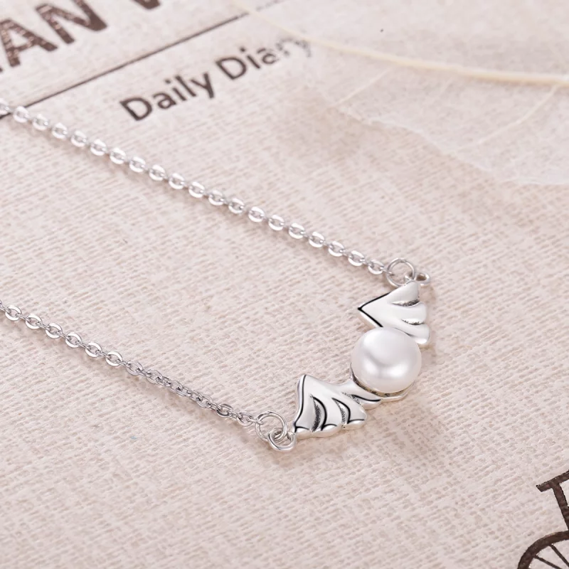 (image pour) Collier Pandora Style avec des ailes d'ange - VSN021 - Afficher 5