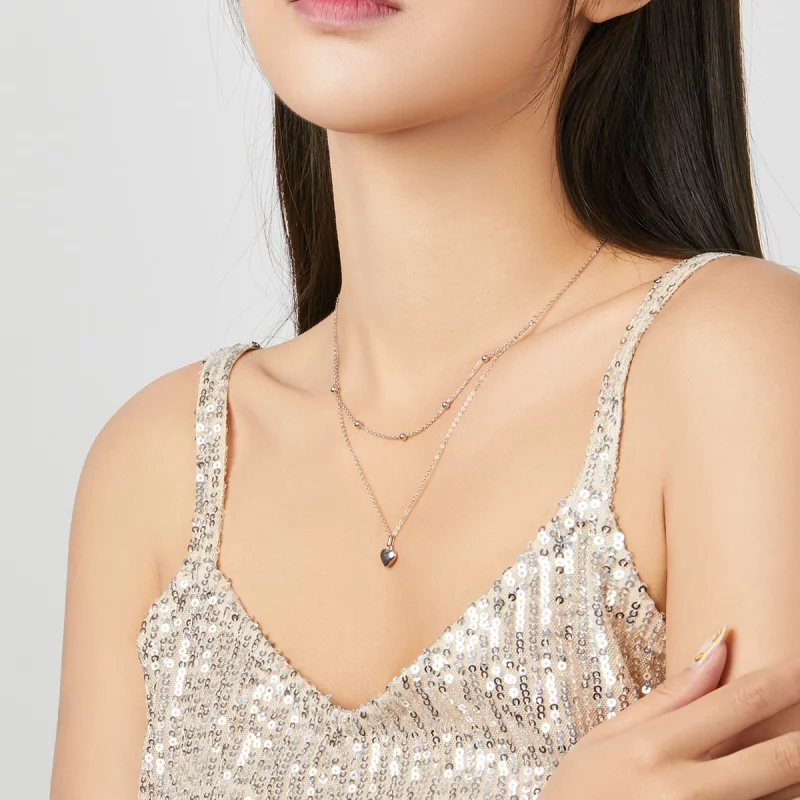 (image pour) Collier Pandora Style Love - BSN168 - Afficher 8