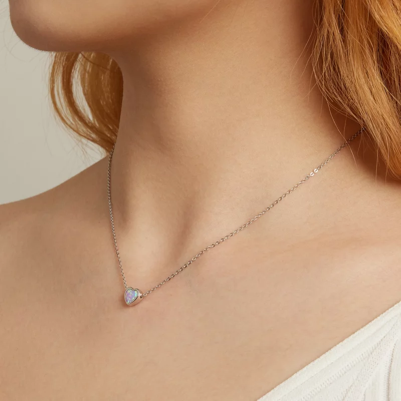 (image pour) Collier Pandora Style Opal Love - SCN471 - Afficher 5