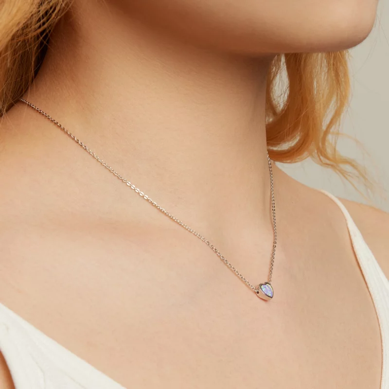 (image pour) Collier Pandora Style Opal Love - SCN471 - Afficher 6