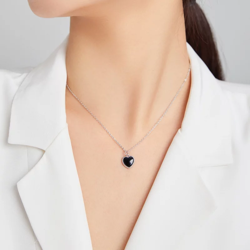 (image pour) Collier Style PANDORA Agate d'amour - SCN443 - Afficher 6