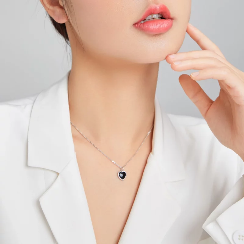 (image pour) Collier Style PANDORA Agate d'amour - SCN443 - Afficher 8