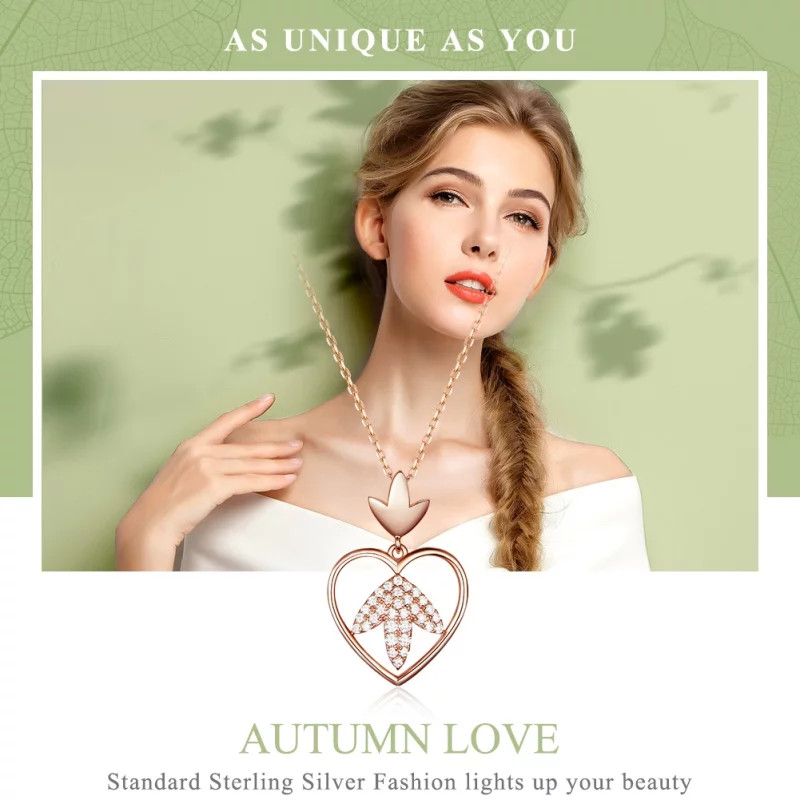 (image pour) Collier Style PANDORA Amour d'automne - SCN313 - Afficher 2