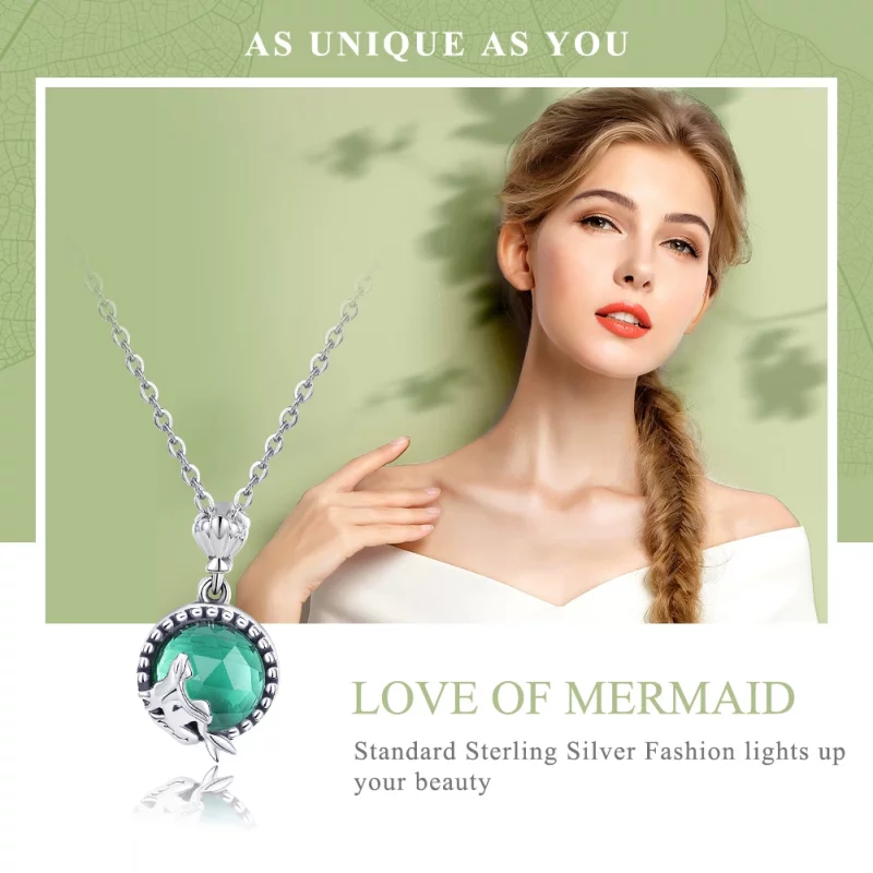 (image pour) Collier Style PANDORA Amour de sirène - SCN262 - Afficher 2