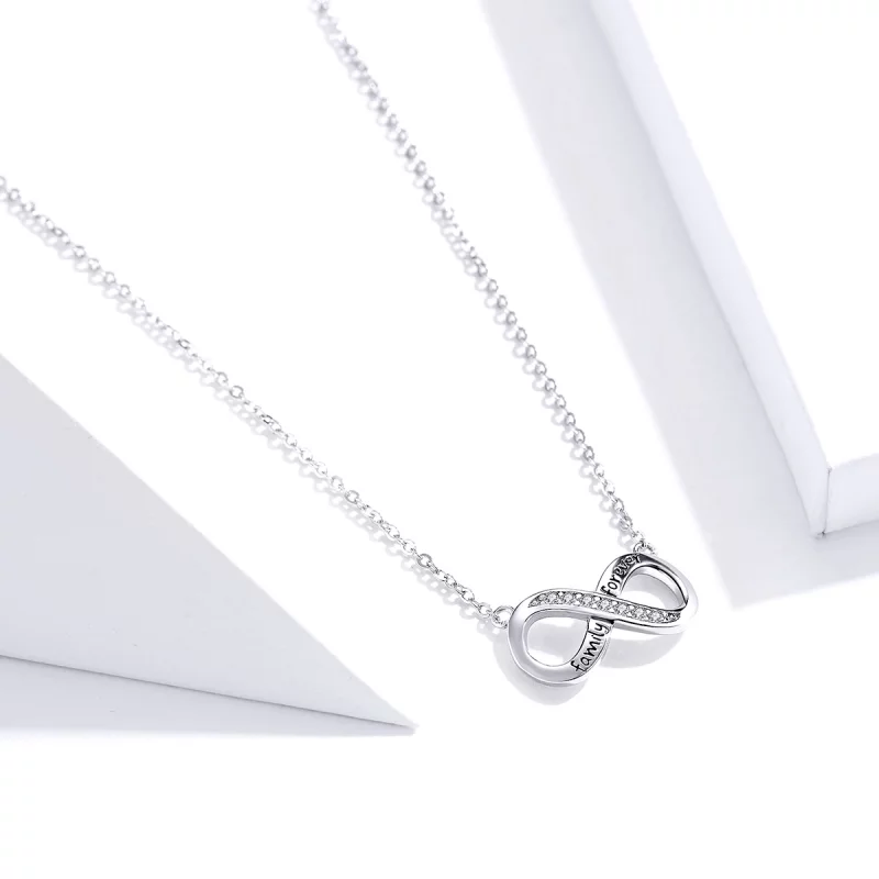 (image pour) Collier Style PANDORA Amour illimité - SCN352 - Afficher 2