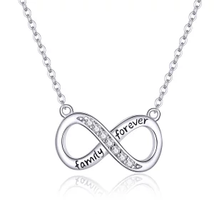 (image pour) Collier Style PANDORA Amour illimité - SCN352