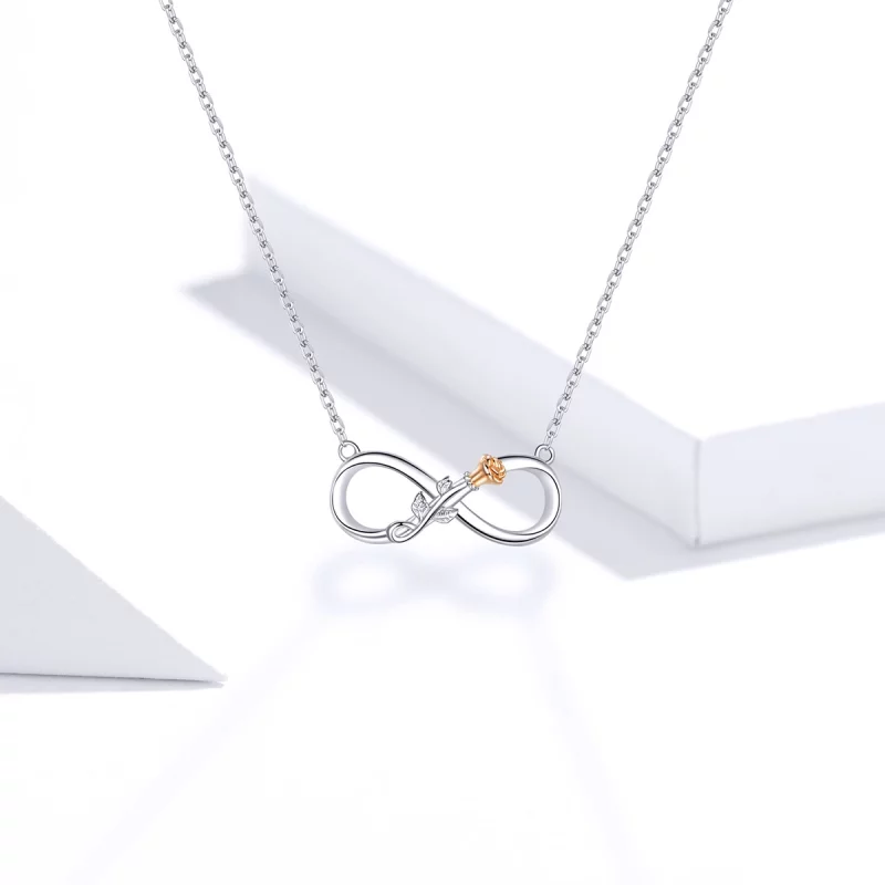 (image pour) Collier Style PANDORA Amour infini - SCN371 - Afficher 7