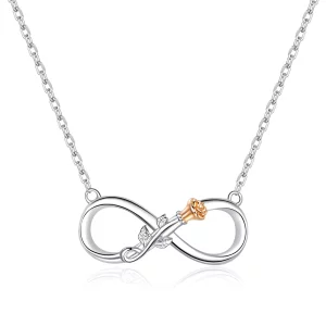 (image pour) Collier Style PANDORA Amour infini - SCN371