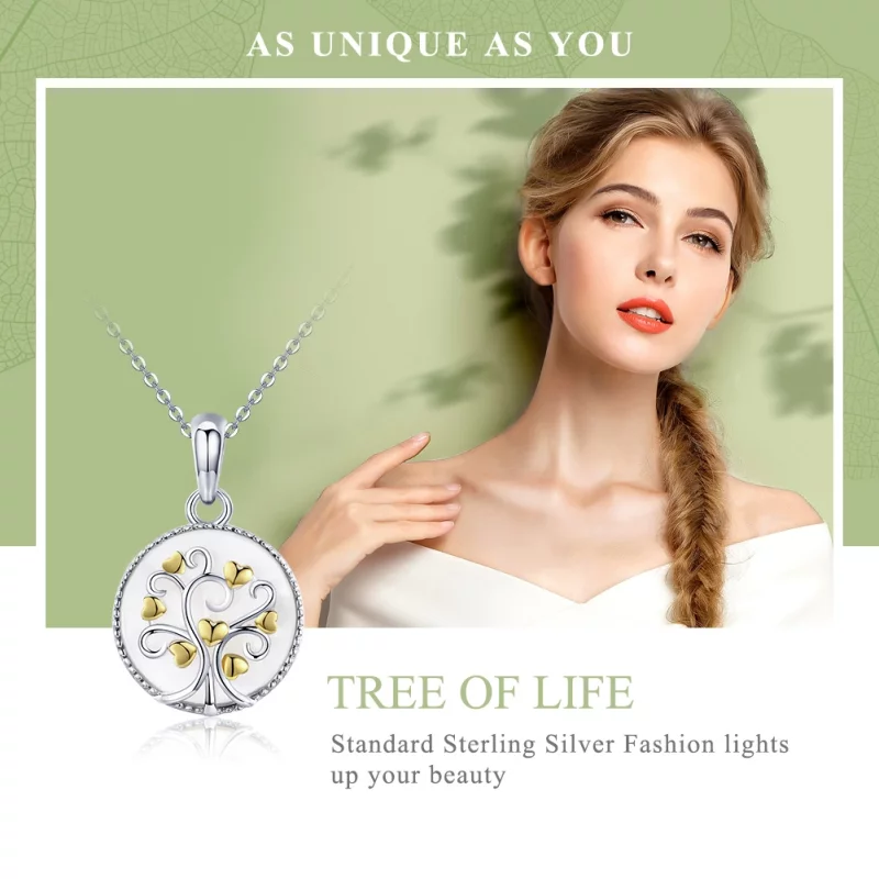 (image pour) Collier Style PANDORA Arbre de la vie - SCN296 - Afficher 2