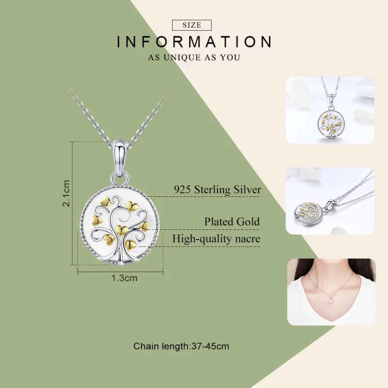 (image pour) Collier Style PANDORA Arbre de la vie - SCN296 - Afficher 3