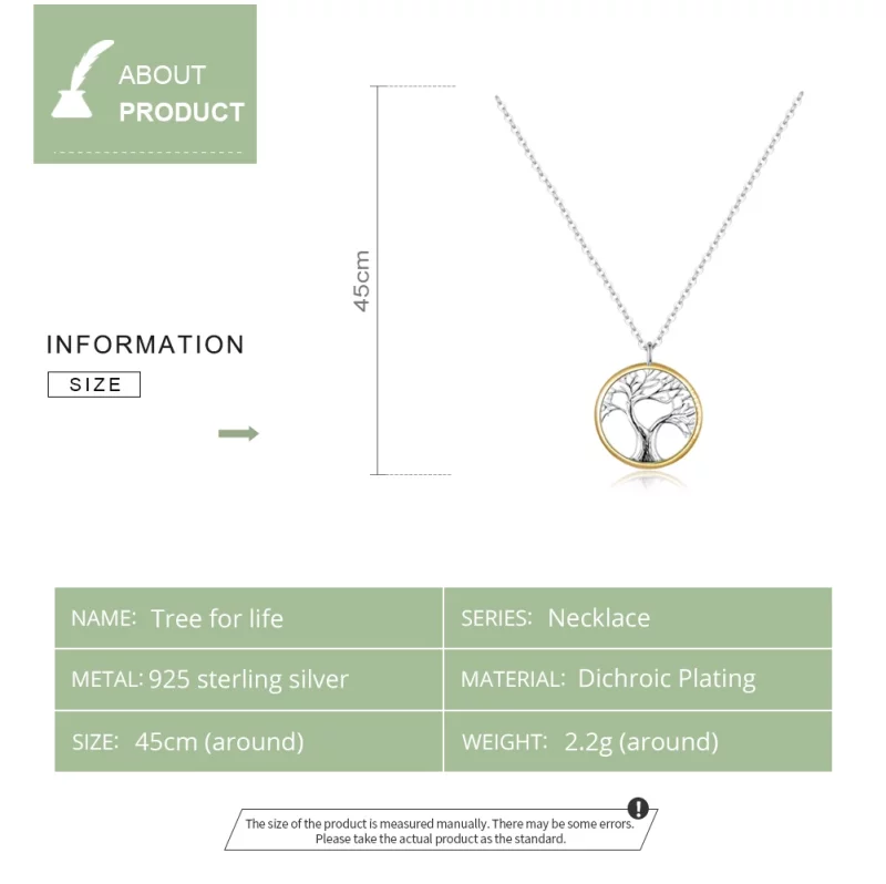 (image pour) Collier Style PANDORA Arbre de la vie - SCN367 - Afficher 3