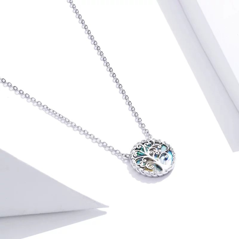 (image pour) Collier Style PANDORA Arbre de vie coloré - SCN433 - Afficher 2