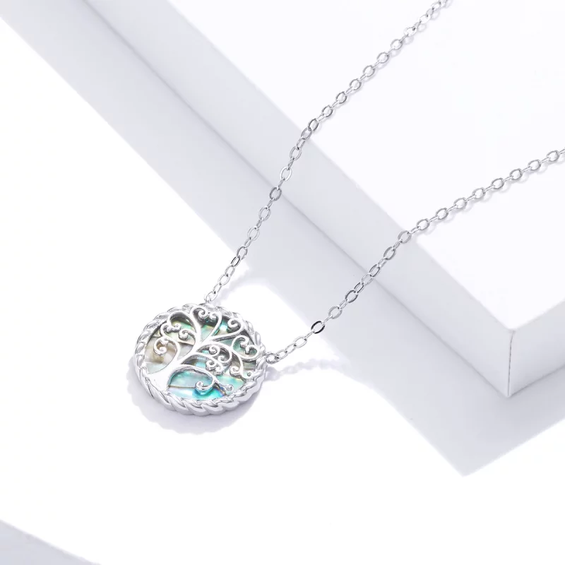 (image pour) Collier Style PANDORA Arbre de vie coloré - SCN433 - Afficher 3