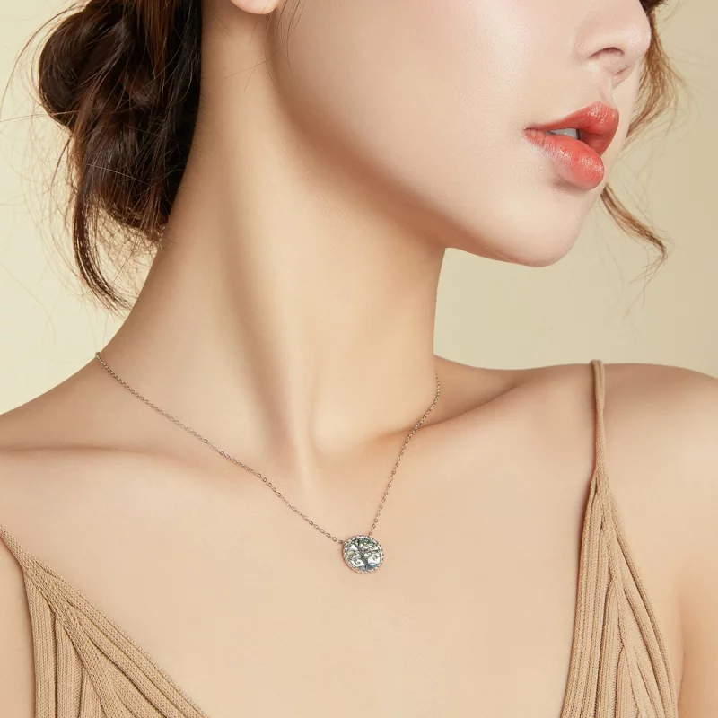 (image pour) Collier Style PANDORA Arbre de vie coloré - SCN433 - Afficher 6