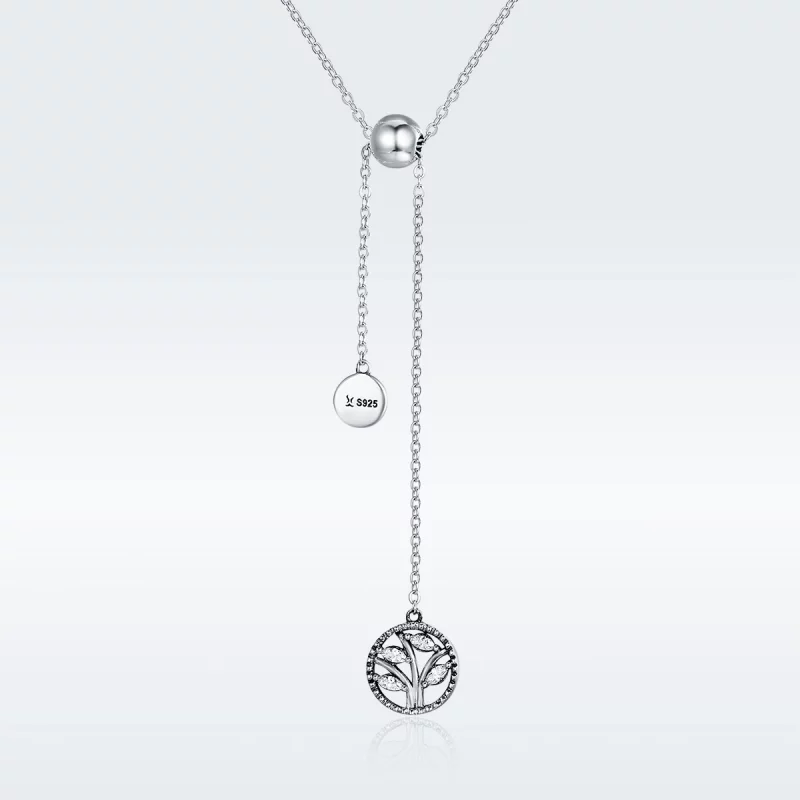 (image pour) Collier Style PANDORA Arbre généalogique et maison - SCN106 - Afficher 4