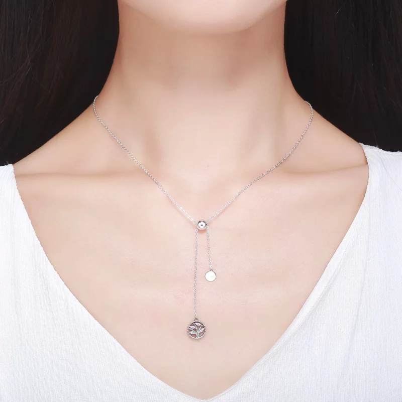 (image pour) Collier Style PANDORA Arbre généalogique et maison - SCN106 - Afficher 8