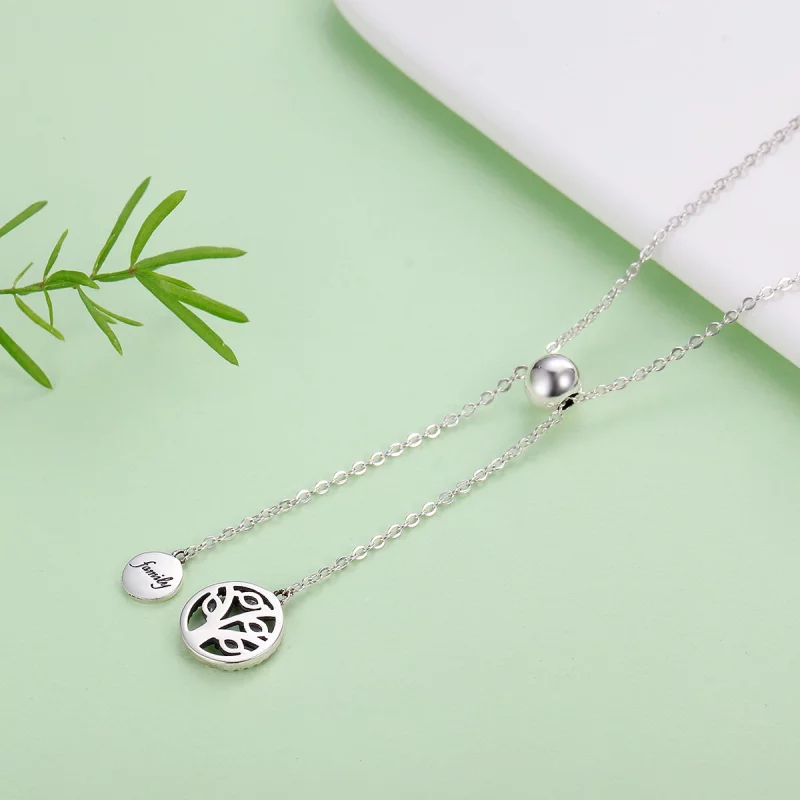 (image pour) Collier Style PANDORA Arbre généalogique et maison - SCN106 - Afficher 9