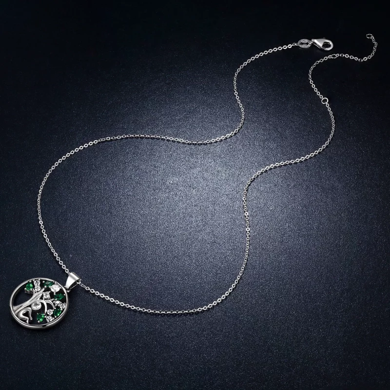 (image pour) Collier Style PANDORA arbre généalogique - SCN094 - Afficher 5